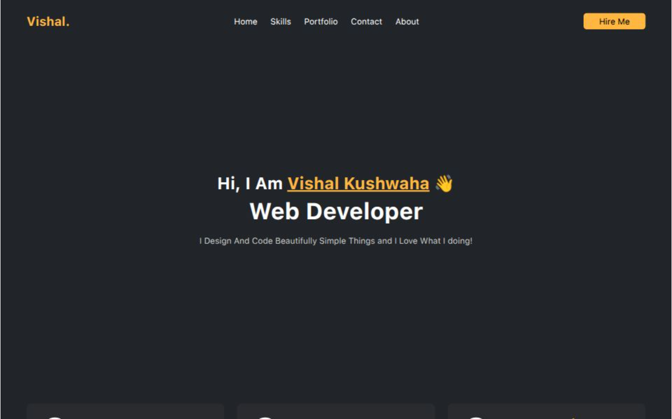 Portfolio Website